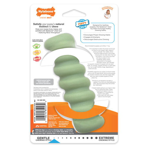 Nylabone Sensory Material Puppy Teething Toy