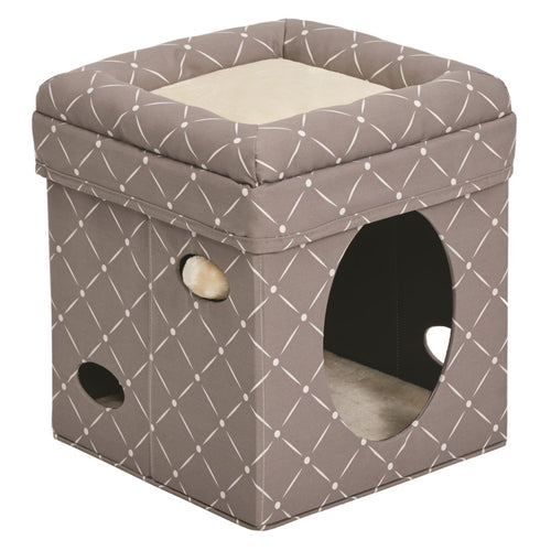 Midwest Home Curious Cat Cube- Mushroom (1 count)