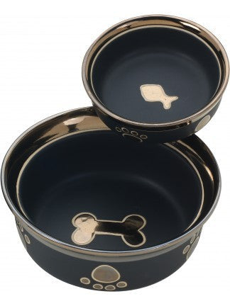 Ethical Products RITZ COPPER RIM, 7″ DOG, BLACK