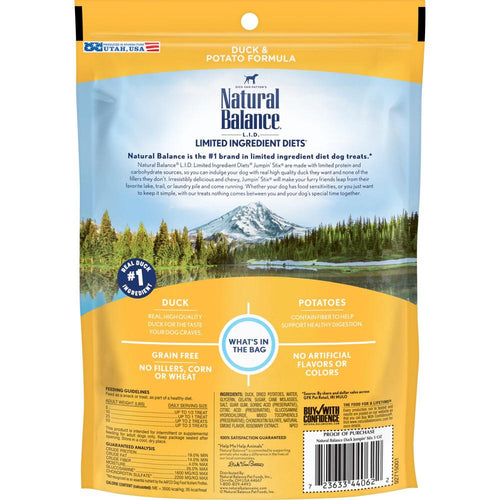 Natural Balance L.I.T. Limited Ingredient Treats Jumpin' Stix Duck & Potato Formula Dog Treats