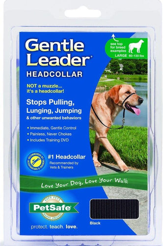 Petsafe Gentle Leader Quick Release Black Headcollar for Dogs