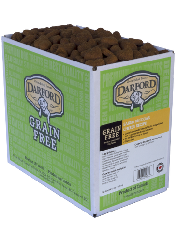 Darford Grain Free Cheddar Cheese Recipe Minis Oven Baked Dog Treats