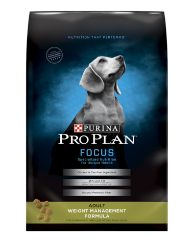 Purina Pro Plan Focus Weight Management Chicken & Rice Formula Adult Dry Dog Food