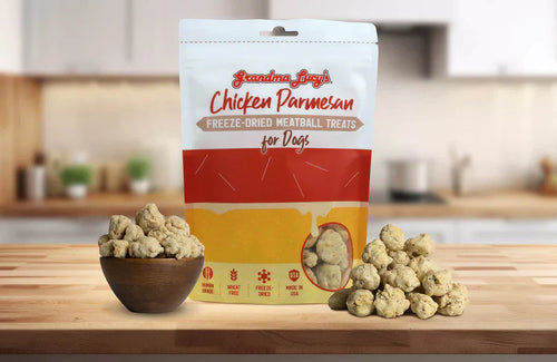 Grandma Lucy's Freeze-Dried Meatballs Chicken Parmesan Dog Treats