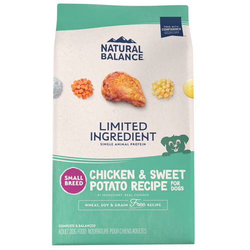 Natural Balance Limited Ingredient  Grain Free Chicken & Sweet Potato Small Breed Recipe Dry Dog Food (4 Lb)