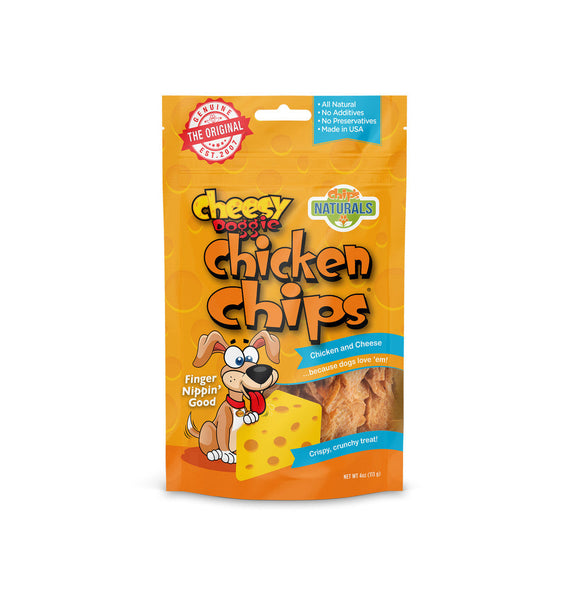 Chip's Naturals Cheesy Doggie Chicken Chips