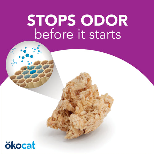 ökocat® Low Tracking Mini Clumping Pellets Wood Cat Litter