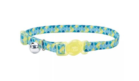 Coastal Pet Product Safe Cat Fashion Adjustable Breakaway Collar (Wildflower 3/8 X 8-12)