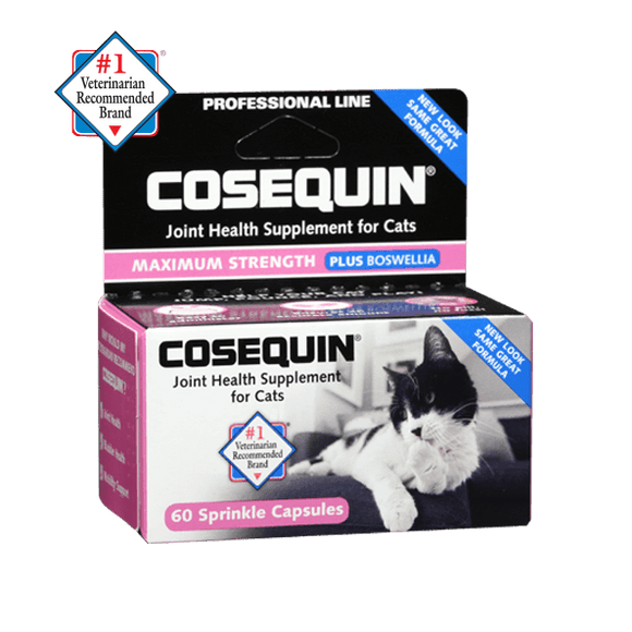 COSEQUIN® for Cats Maximum Strength PLUS Boswellia (60 Count)