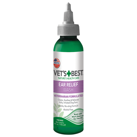 Vet's Best Ear Relief Wash (16-oz)