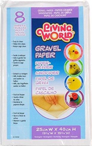 Living World Gravel Paper (9-1/2 Inches x 15-3/4 Inches (8/Pack))