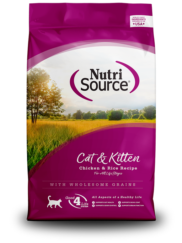 NutriSource® Cat & Kitten Chicken & Rice Recipe