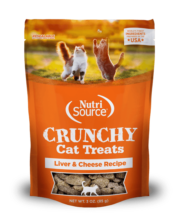 NutriSource® Crunchy Cat Liver & Cheese Treats