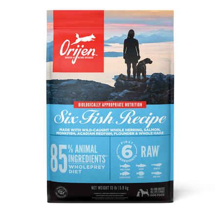 ORIJEN Six Fish Recipe Dog Food (23.5-lb)