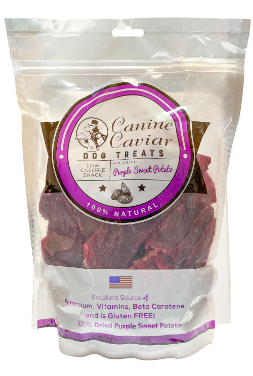 Canine Caviar Dried Purple Sweet Potato Dog Treats