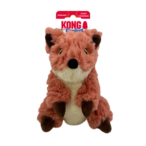 KONG Comfort Tykes Fox Dog Toy (Small)