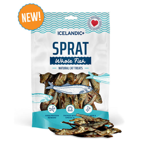 Icelandic+ Sprat Whole Fish Cat Treats