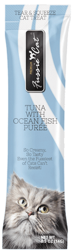 Fussie Cat Tuna with Ocean Fish Purée (.5 Oz, 4 Pack)