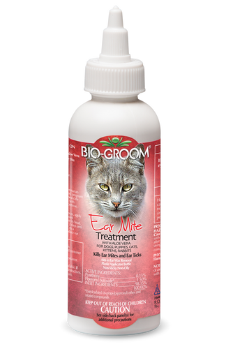 Bio-Groom Ear Mite Treatment for Cats and Dogs (1 oz)