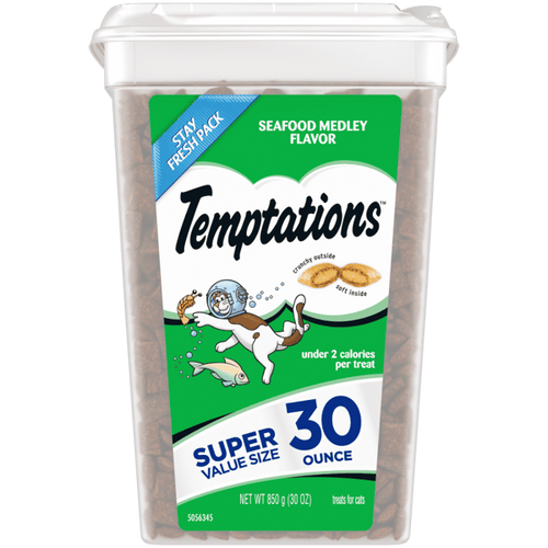 Temptations Seafood Medley Flavor Cat Treats