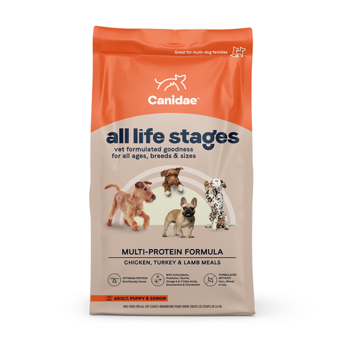 Canidae All Life Stages Multi-Protein Chicken, Turkey, Lamb & Fish Meals Recipe Dry Dog Food (44-lb)