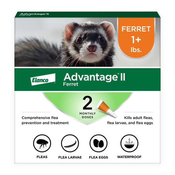 Advantage II Ferret Flea Treatment & Prevention (2 Ct)