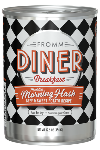 Fromm Diner Breakfast Maddie's Morning Hash Beef & Sweet Potato Recipe for Dogs