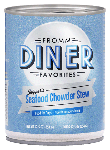 Fromm Diner Favorites Skipper’s Seafood Chowder Stew Dog Food