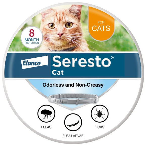 Seresto Flea and Tick Collar for Cats (1 Pack)