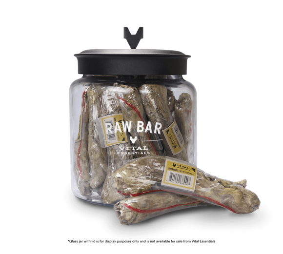 Vital Essentials Raw Bar Freeze Dried Raw Duck Necks Dog Snacks (Single)