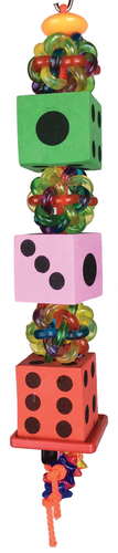 A&E Tumbling Dice Bird Toy