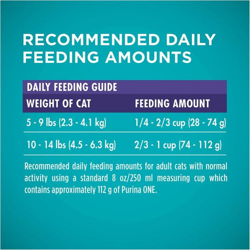 Purina ONE Advanced Nutrition Hairball Formula Dry Cat Food