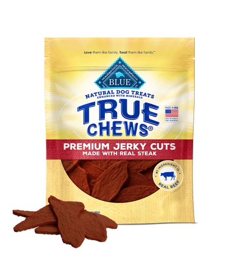 Blue Buffalo BLUE True Chews® Premium Jerky Cuts Made with Real Steak Dog Treats