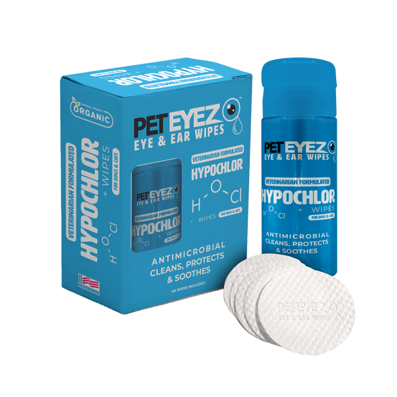 Pet Eyez™️Eye and Ear Wipe w/ HypoChlor
