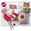 Ethical Pet Spot Birds and Homes 2 Pack Assorted Cat Toy