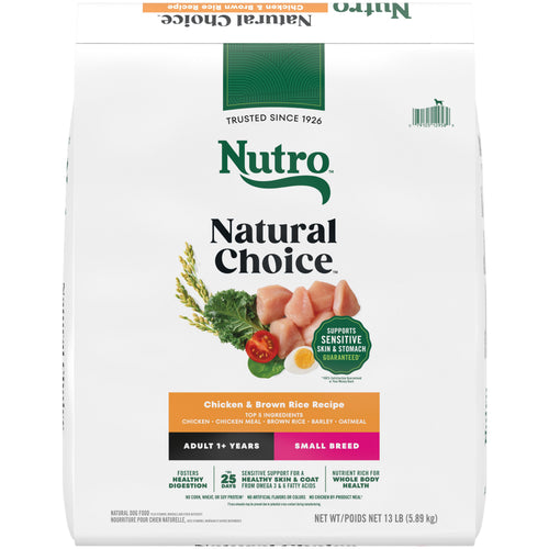 Nutro Natural Choice Small Breed Chicken & Brown Rice Recipe Dry Dog Food