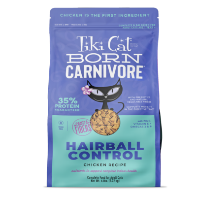 Tiki Cat™ Born Carnivore™ Hairball Control Chicken Recipe