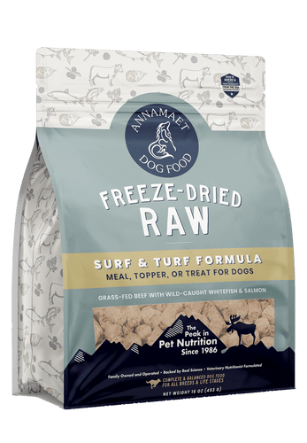Annamaet Surf & Turf Freeze-Dried Raw Dog Treats