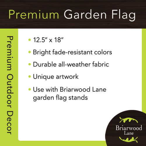 Briarwood Lane All American Picnic Garden Flag