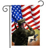Briarwood Lane Saluting Soldier Garden Flag
