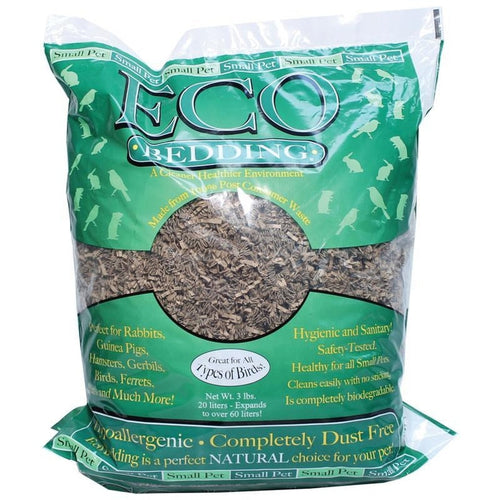 ECO BEDDING® 99% Dust-Free Paper Bedding for Small Pets & Birds Eco Natural