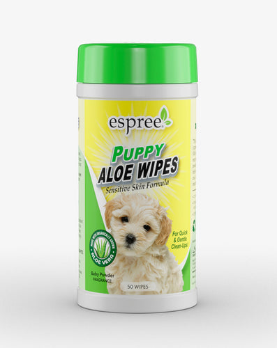 Espree Puppy Aloe Wipes