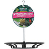 Birdola Seed Stacker Black Plastic Stand Bird Feeder