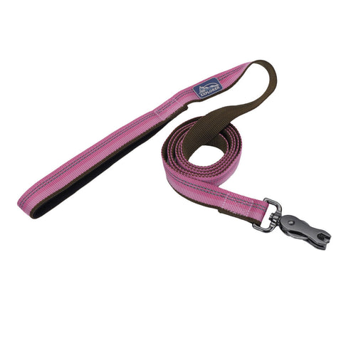 Coastal Pet K9 Explorer Reflective Dog Leash with Scissor Snap (Berry 1 X 06')