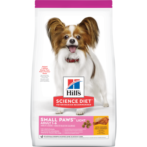 Hill's® Science Diet® Adult Light Small Paws™ dog food (4.5-lb)