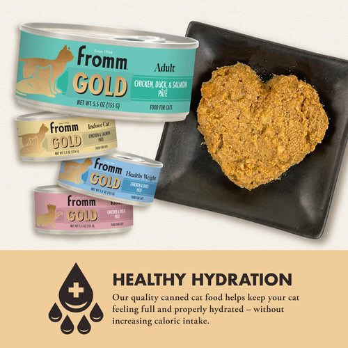 Fromm Gold Adult Chicken, Duck, & Salmon Pâté Cat Food