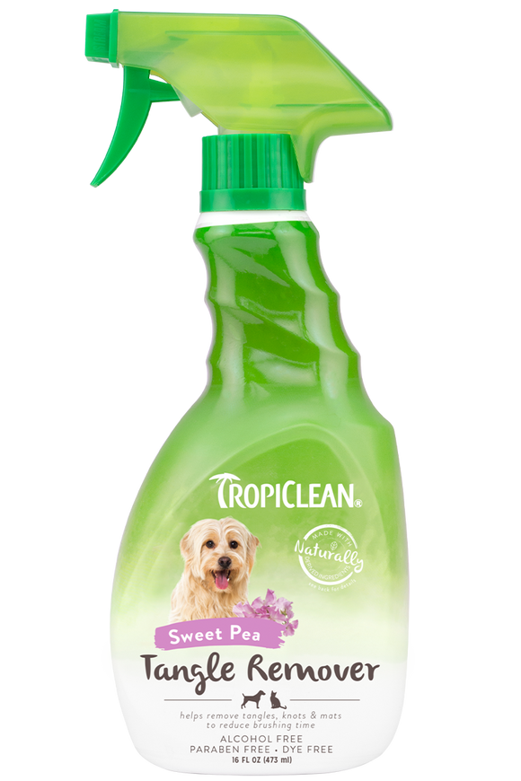 TropiClean Sweet Pea Tangle Remover Spray for Pets