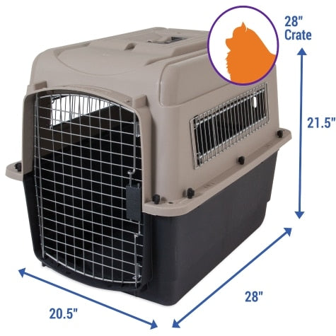 Petmate Ultra Vari Kennel Taupe/Black (36)