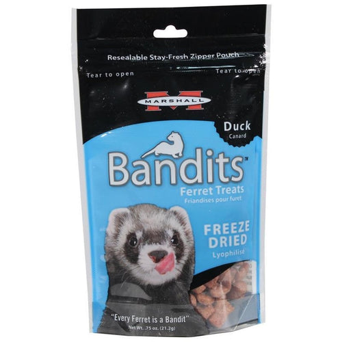 BANDITS FREEZE DRIED FERRET TREATS .75 OZ Northampton PA AfFORDable Pet Center