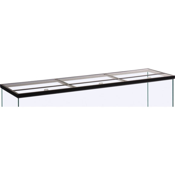 MARINELAND GLASS CANOPY FOR RECTANGULAR AQUARIUMS HINGED (16X8 INCH)